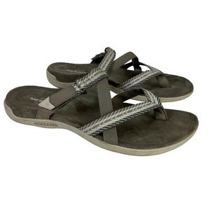 Merrell Women's Sandals - Gray and Brown size 9 US